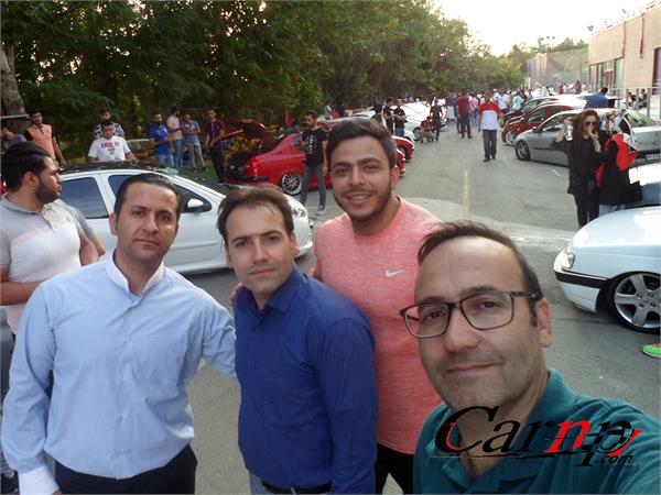 گردهمایی خودروهای فرانسوی 1397 تیر کارتینگ آزادی  80