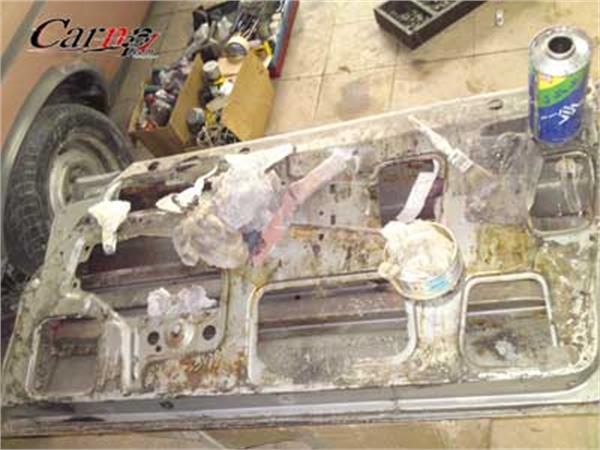 بازسازی نمای بیرونی یک اتومبیل کلاسیک  4