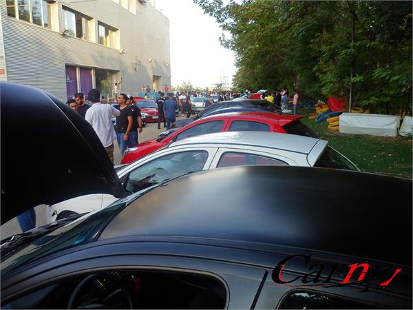 گردهمایی خودروهای فرانسوی 1397 تیر کارتینگ آزادی  85