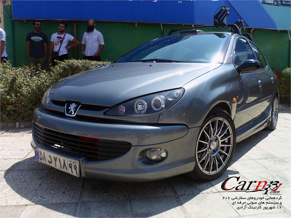 گردهمایی پژو های سفارشی و سیستم های صوتی  1