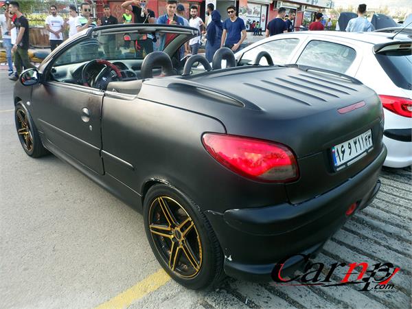 گردهمایی خودروهای فرانسوی 1397 تیر کارتینگ آزادی  75