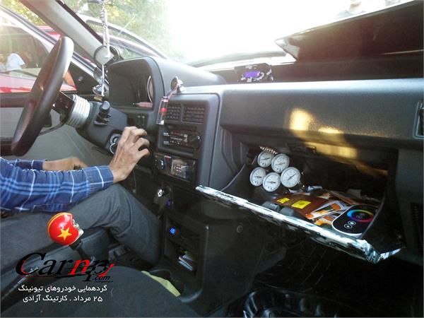 گردهمایی اتومبیل های تیونینگ 25 مرداد کارتینگ آزادی  6