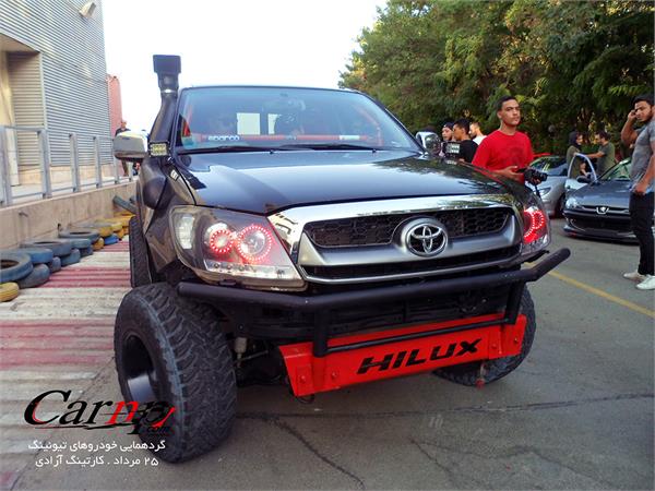 گردهمایی اتومبیل های تیونینگ 25 مرداد کارتینگ آزادی  7