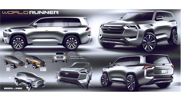 طرح های اولیه تویوتا لند کروزر 2022 16