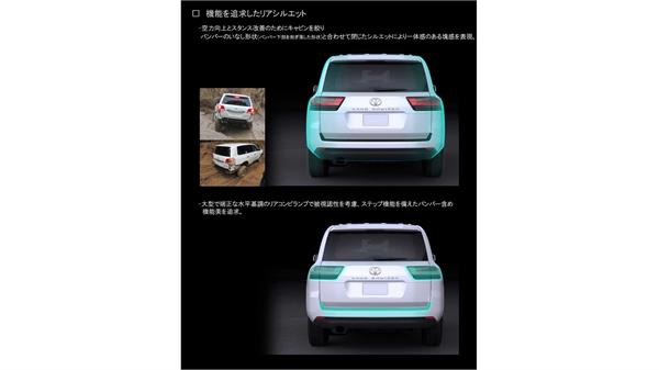 طرح های اولیه تویوتا لند کروزر 2022 8