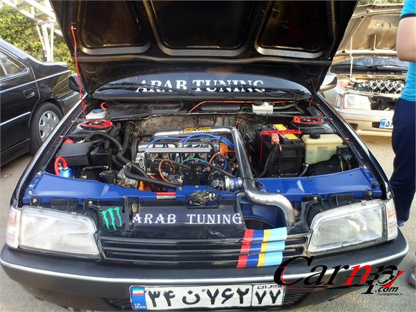 گردهمایی خودروهای فرانسوی 1397 تیر کارتینگ آزادی  98