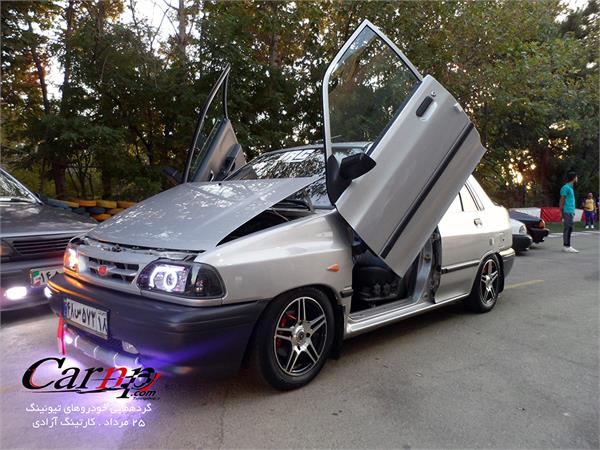 گردهمایی اتومبیل های تیونینگ 25 مرداد کارتینگ آزادی  25