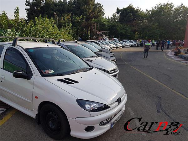 گردهمایی خودروهای فرانسوی 1397 تیر کارتینگ آزادی  9