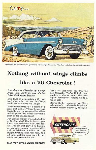 تصاویر اتومبیل های هشت سیلندر  old car ads 4