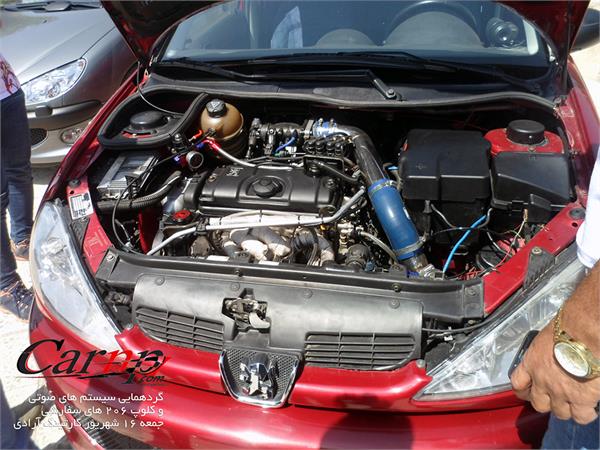 گردهمایی پژو های سفارشی و سیستم های صوتی  9