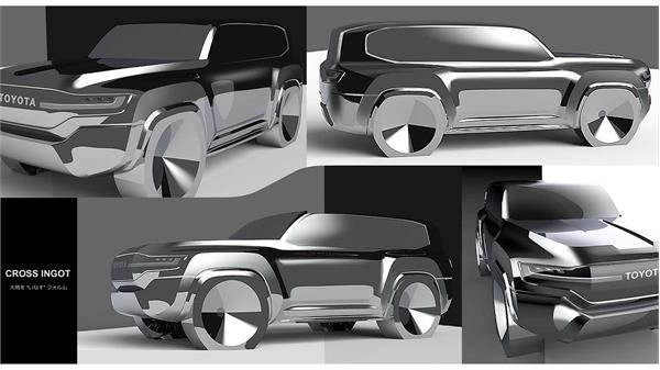 طرح های اولیه تویوتا لند کروزر 2022 19
