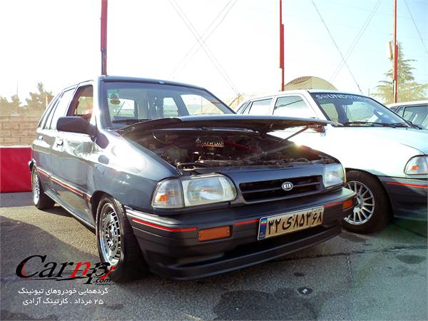 گردهمایی اتومبیل های تیونینگ 25 مرداد کارتینگ آزادی  7