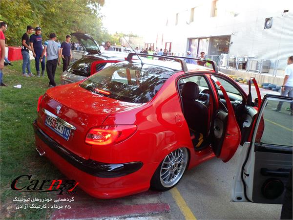 گردهمایی اتومبیل های تیونینگ 25 مرداد کارتینگ آزادی  5