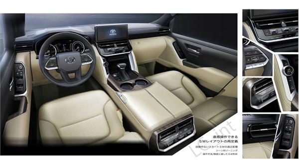 طرح های اولیه تویوتا لند کروزر 2022 14