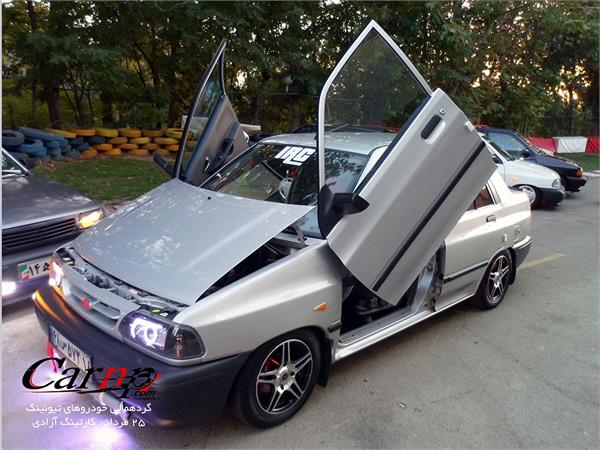 گردهمایی اتومبیل های تیونینگ 25 مرداد کارتینگ آزادی  24