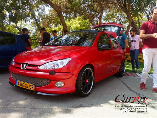 گردهمایی پژو های سفارشی و سیستم های صوتی  3