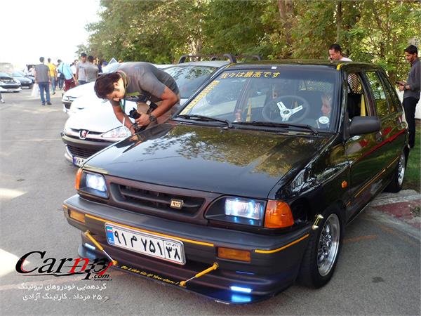 گردهمایی اتومبیل های تیونینگ 25 مرداد کارتینگ آزادی  3