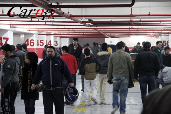 گردهمائی خودروها برج میلاد 1