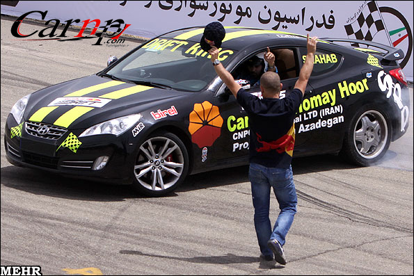 iran car park drift 1