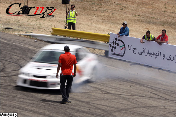 iran car park drift 8