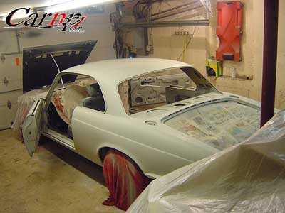 بازسازی نمای بیرونی یک اتومبیل کلاسیک  1