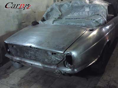 بازسازی نمای بیرونی یک اتومبیل کلاسیک  3