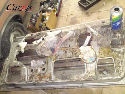 بازسازی نمای بیرونی یک اتومبیل کلاسیک  4