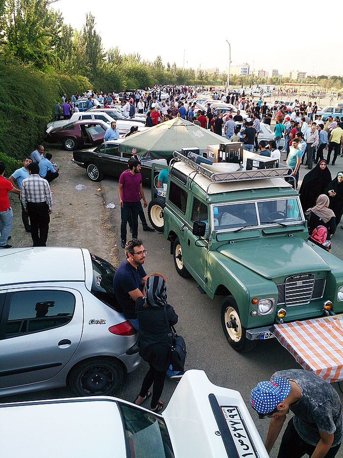 گردهمائی انواع خودرو  بوستان ولایت  7