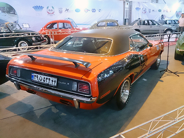 classic car in iran  14