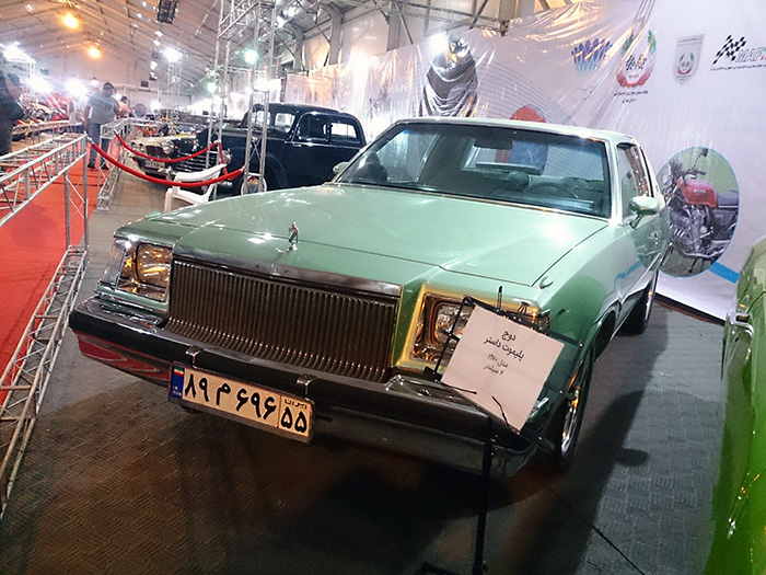 classic car in iran  50