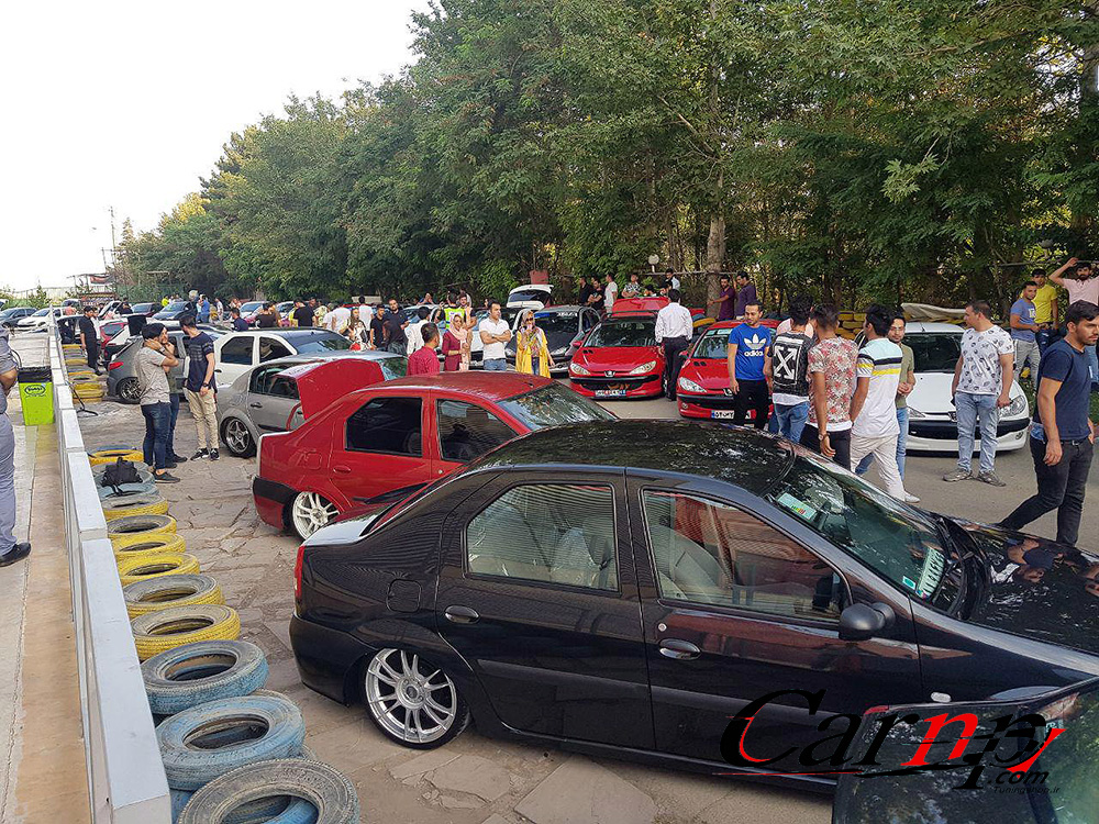 گردهمایی خودروهای فرانسوی 1397 تیر کارتینگ آزادی  3
