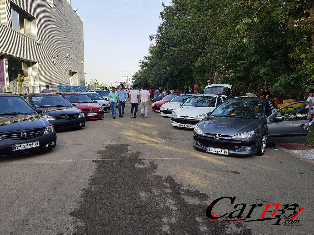 گردهمایی خودروهای فرانسوی 1397 تیر کارتینگ آزادی  6