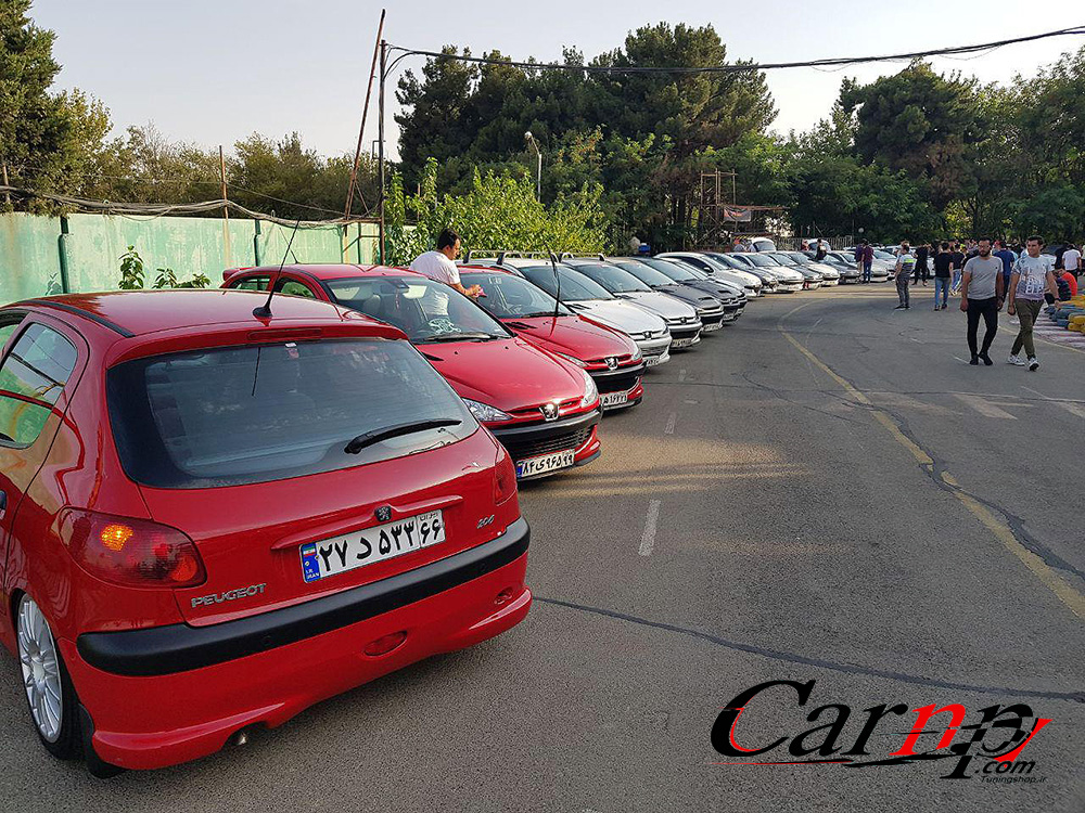 گردهمایی خودروهای فرانسوی 1397 تیر کارتینگ آزادی  10