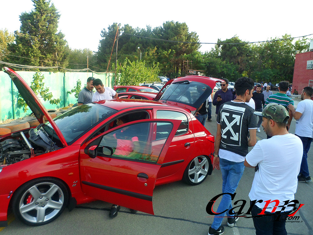 گردهمایی خودروهای فرانسوی 1397 تیر کارتینگ آزادی  55