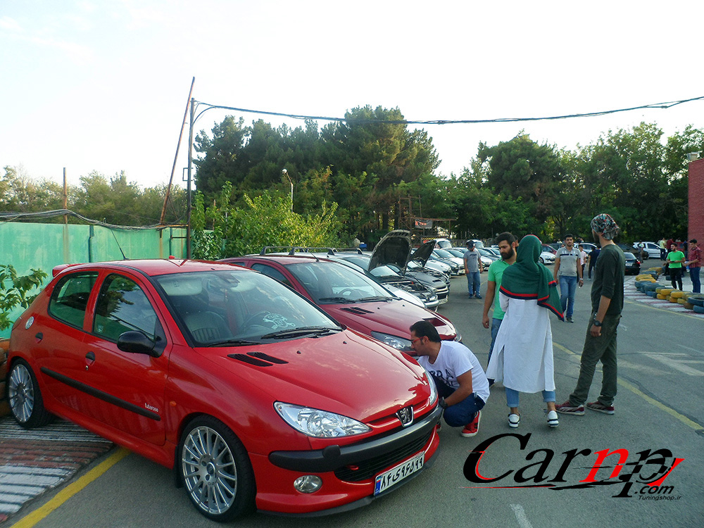 گردهمایی خودروهای فرانسوی 1397 تیر کارتینگ آزادی  74
