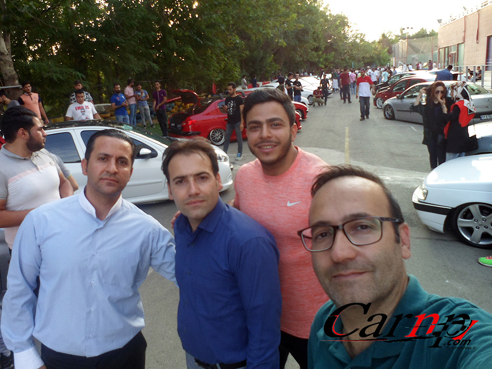 گردهمایی خودروهای فرانسوی 1397 تیر کارتینگ آزادی  80