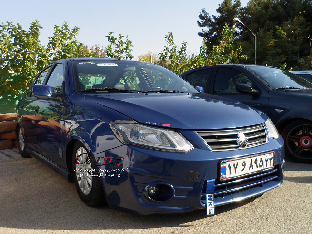 گردهمایی اتومبیل های تیونینگ 25 مرداد کارتینگ آزادی  1