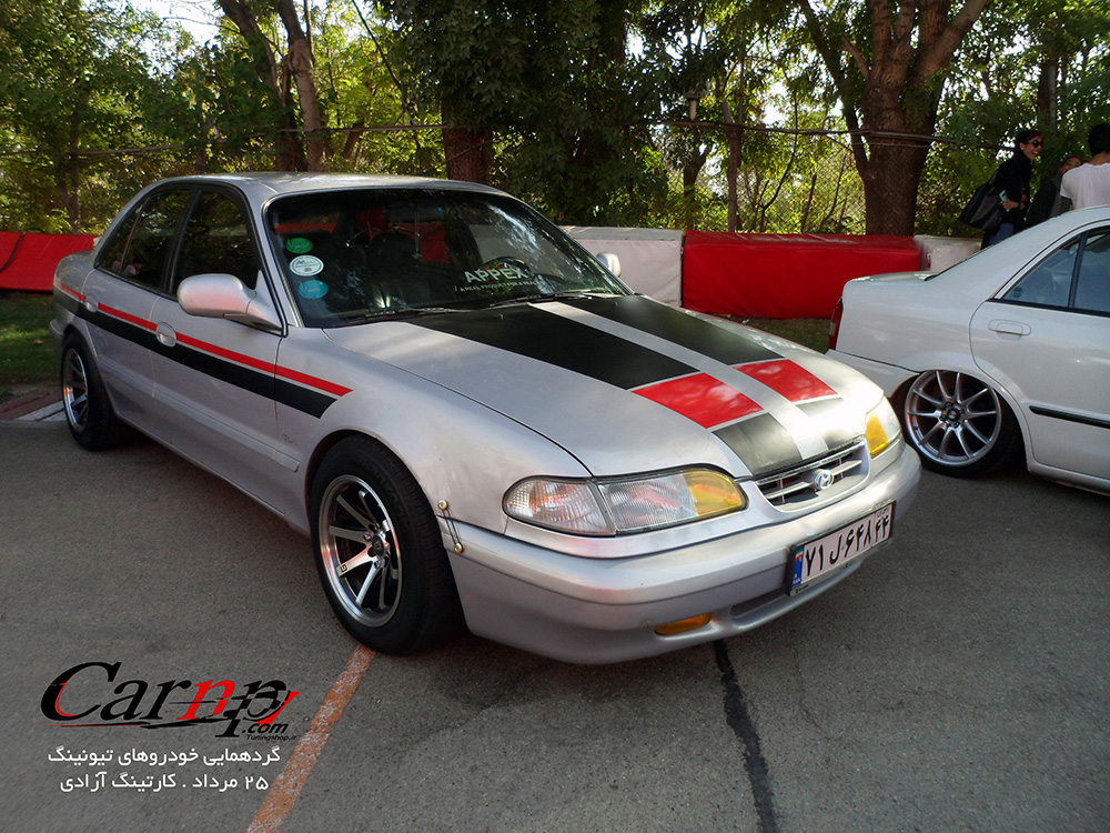 گردهمایی اتومبیل های تیونینگ 25 مرداد کارتینگ آزادی  2