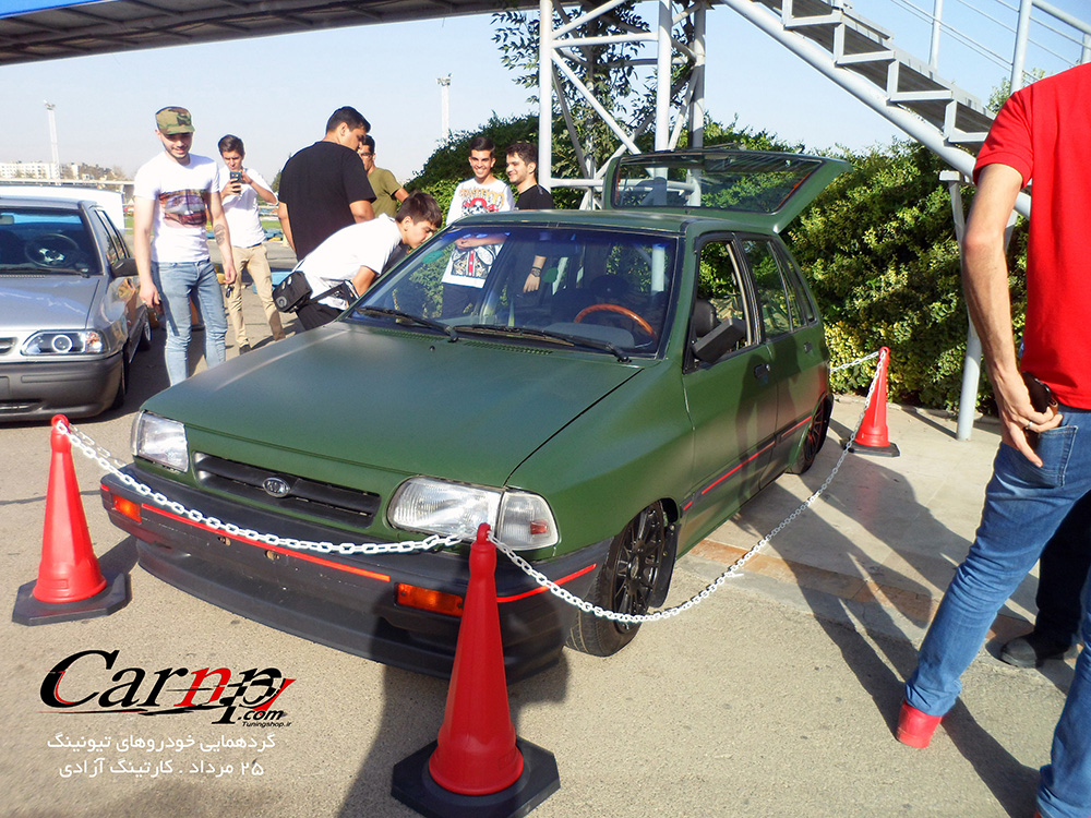 گردهمایی اتومبیل های تیونینگ 25 مرداد کارتینگ آزادی  9