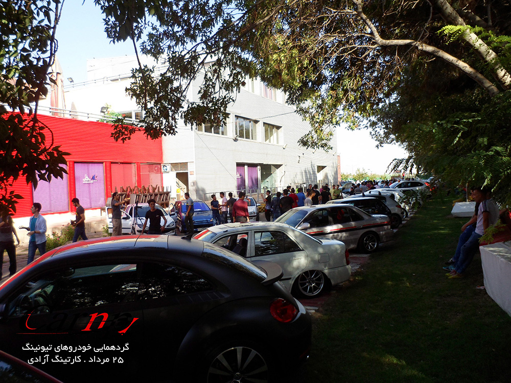 گردهمایی اتومبیل های تیونینگ 25 مرداد کارتینگ آزادی  15