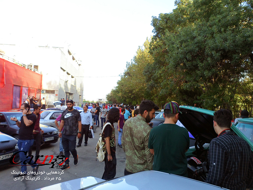 گردهمایی اتومبیل های تیونینگ 25 مرداد کارتینگ آزادی  36