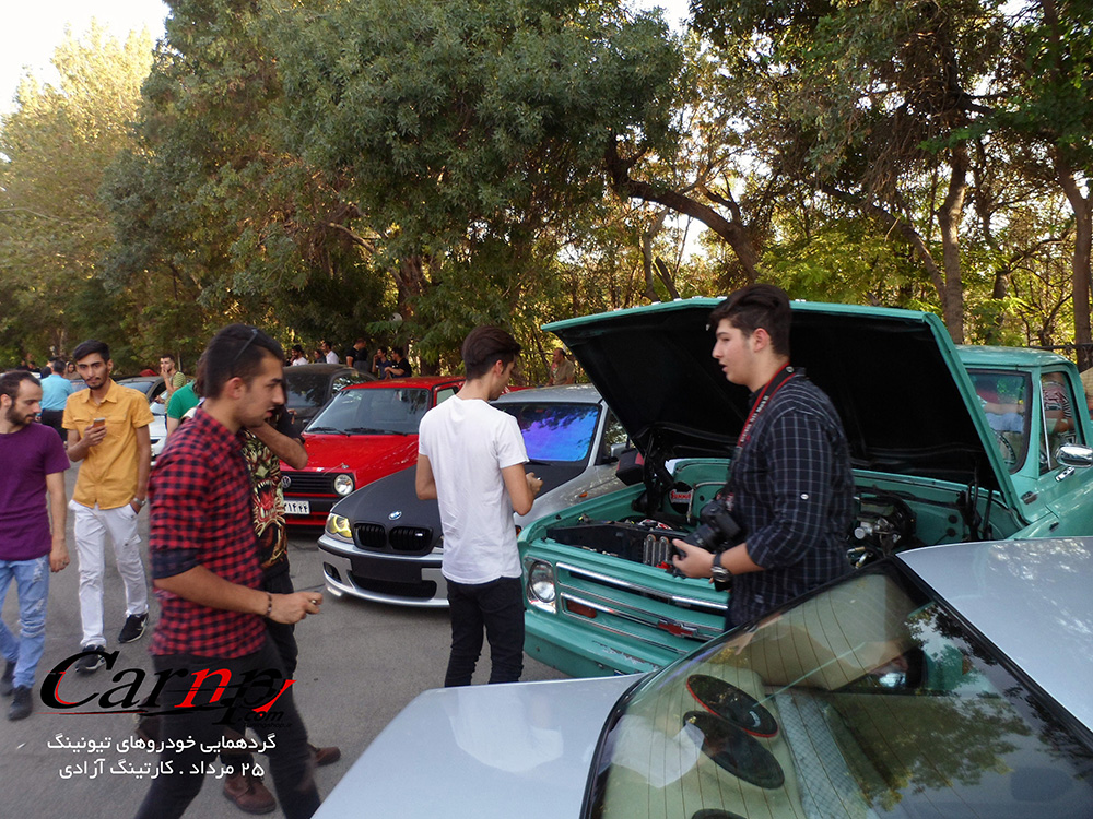 گردهمایی اتومبیل های تیونینگ 25 مرداد کارتینگ آزادی  37