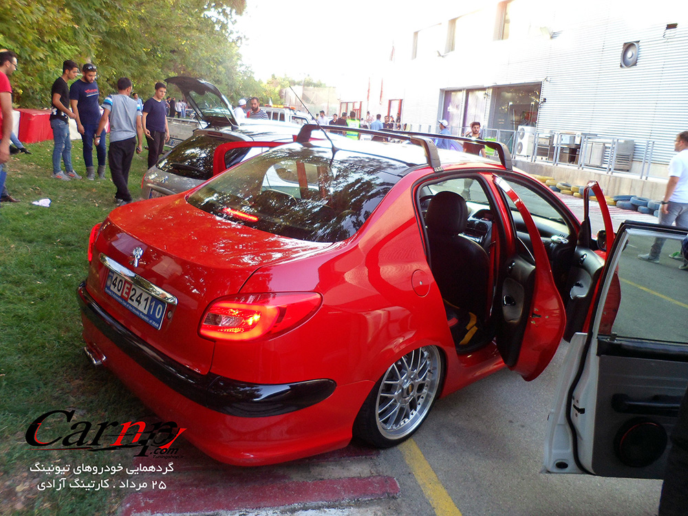 گردهمایی اتومبیل های تیونینگ 25 مرداد کارتینگ آزادی  5
