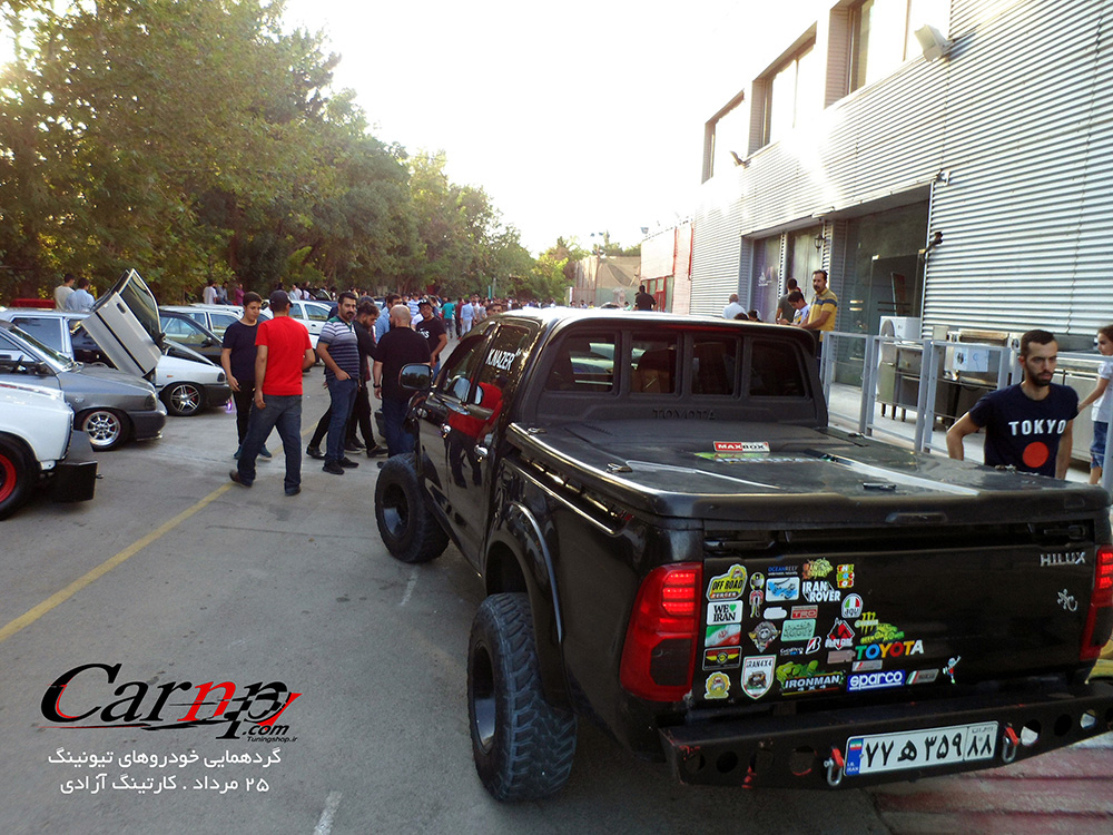 گردهمایی اتومبیل های تیونینگ 25 مرداد کارتینگ آزادی  8