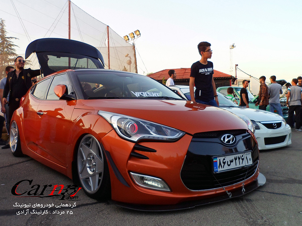 گردهمایی اتومبیل های تیونینگ 25 مرداد کارتینگ آزادی  17