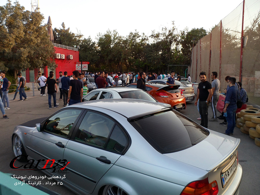 گردهمایی اتومبیل های تیونینگ 25 مرداد کارتینگ آزادی  20