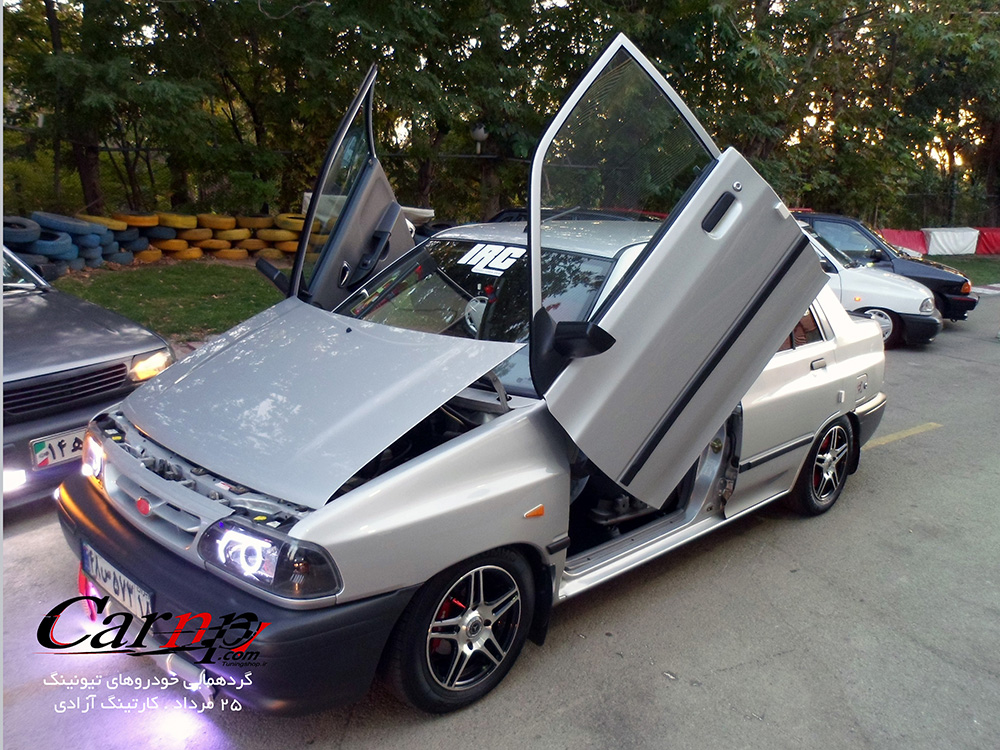 گردهمایی اتومبیل های تیونینگ 25 مرداد کارتینگ آزادی  24