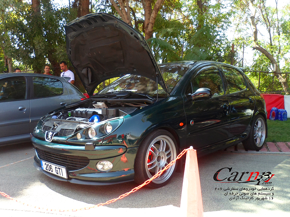 گردهمایی پژو های سفارشی و سیستم های صوتی  5