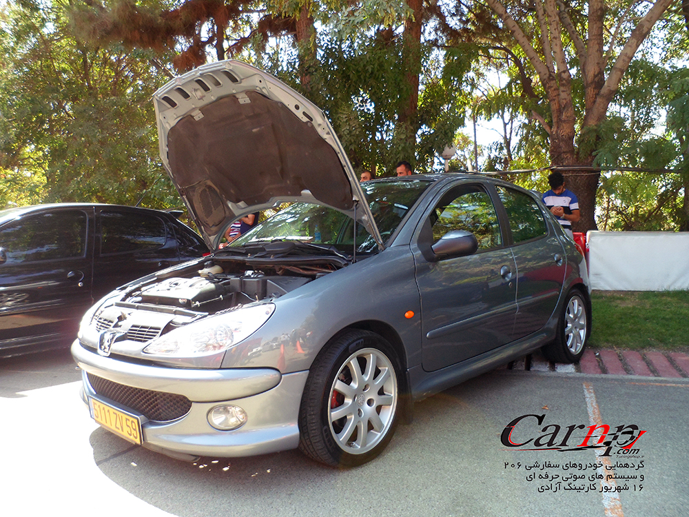گردهمایی پژو های سفارشی و سیستم های صوتی  7