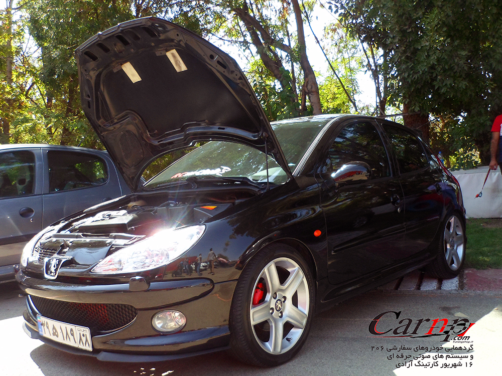 گردهمایی پژو های سفارشی و سیستم های صوتی  8
